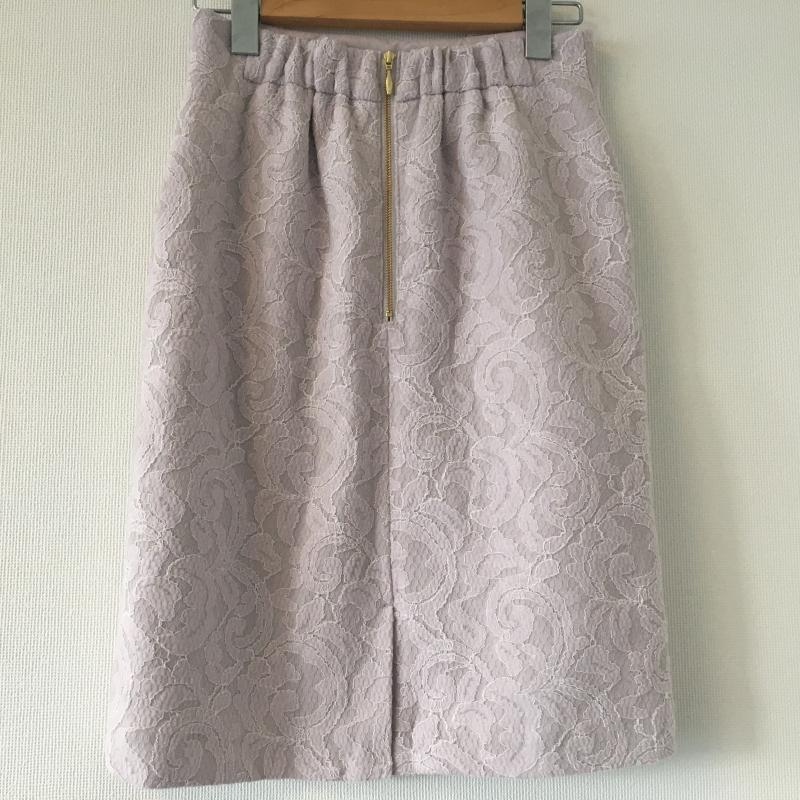 ロペピクニック ROPE' PICNIC スカート ひざ丈スカート 36  X 総柄 紫 / パープル /  レディース USED 古着 中古 10013688