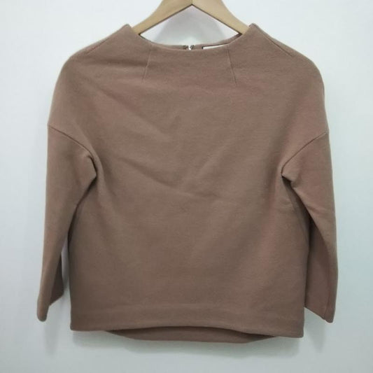 リズム R-ISM カットソー 七分袖 2 無地 茶 / ブラウン /  レディース USED 古着 中古 10013722