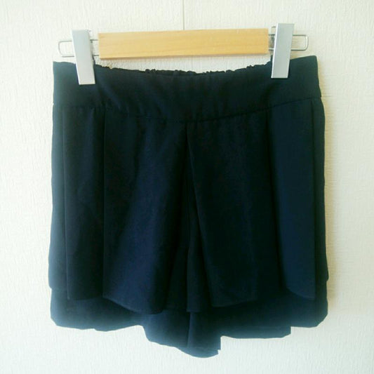 マジェスティックレゴン MAJESTIC LEGON パンツ キュロット FREE 無地 紺 / ネイビー /  レディース USED 古着 中古 10013860