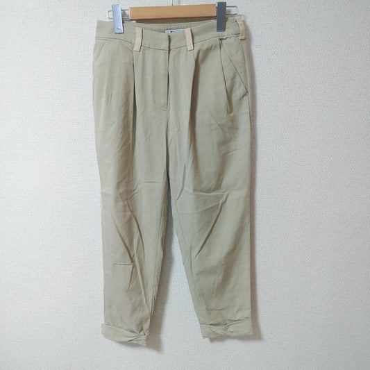 ナチュラルビューティーベーシック NATURAL BEAUTY BASIC ボトムス ボトムス テーパードパンツ S 無地 ベージュ / ベージュ /  レディース USED 古着 中古 10013881