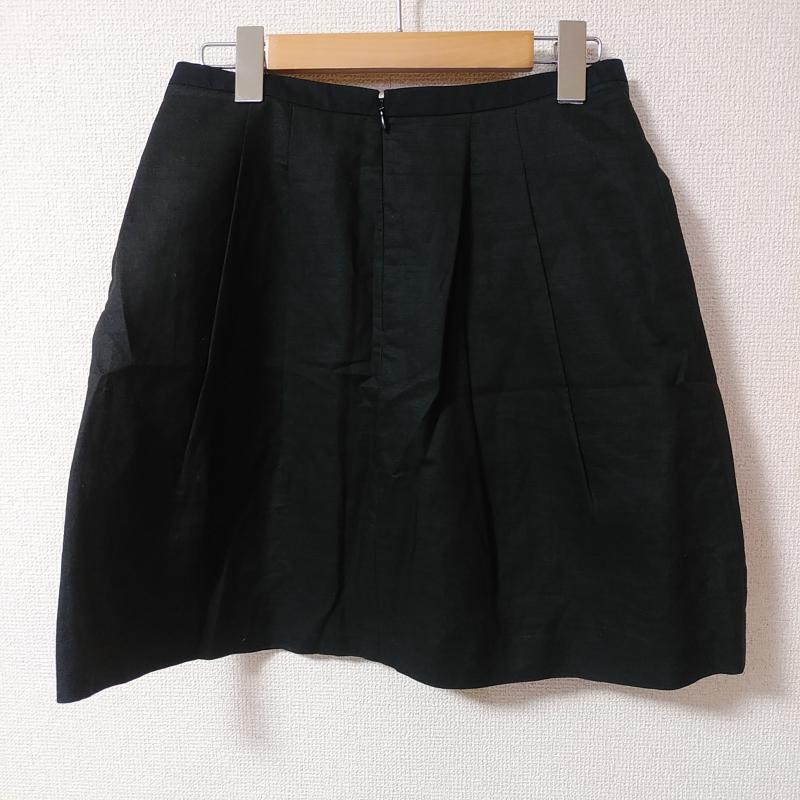 ルビーリベット Rubyrivet スカート ひざ丈スカート 36 無地 黒 / ブラック /  レディース USED 古着 中古 10013889