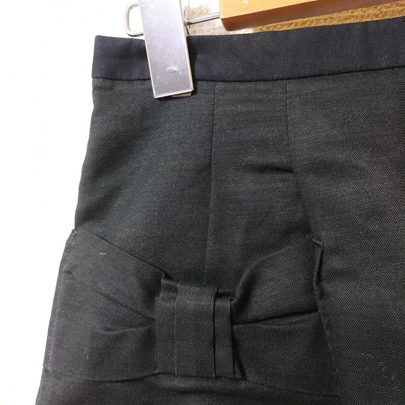 ルビーリベット Rubyrivet スカート ひざ丈スカート 36 無地 黒 / ブラック /  レディース USED 古着 中古 10013889