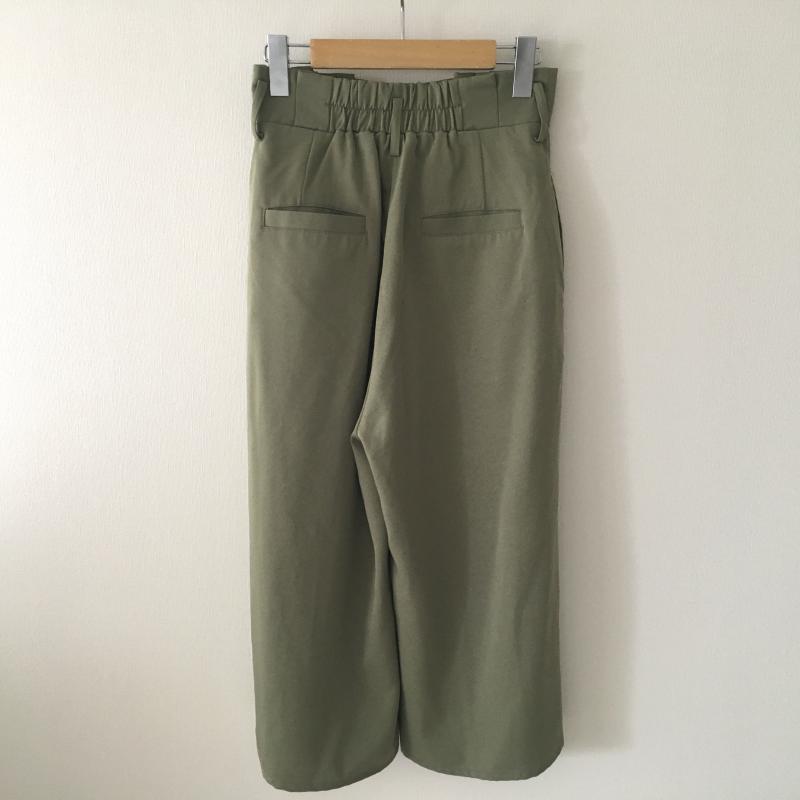 シンプリシテェ Simplicite ボトムス ボトムス ガウチョパンツ 無地 カーキ / カーキ /  レディース USED 古着 中古 10014117