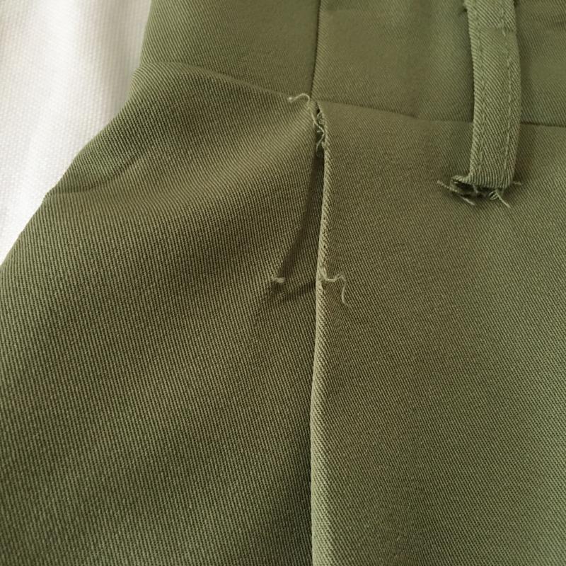 シンプリシテェ Simplicite ボトムス ボトムス ガウチョパンツ 無地 カーキ / カーキ /  レディース USED 古着 中古 10014117