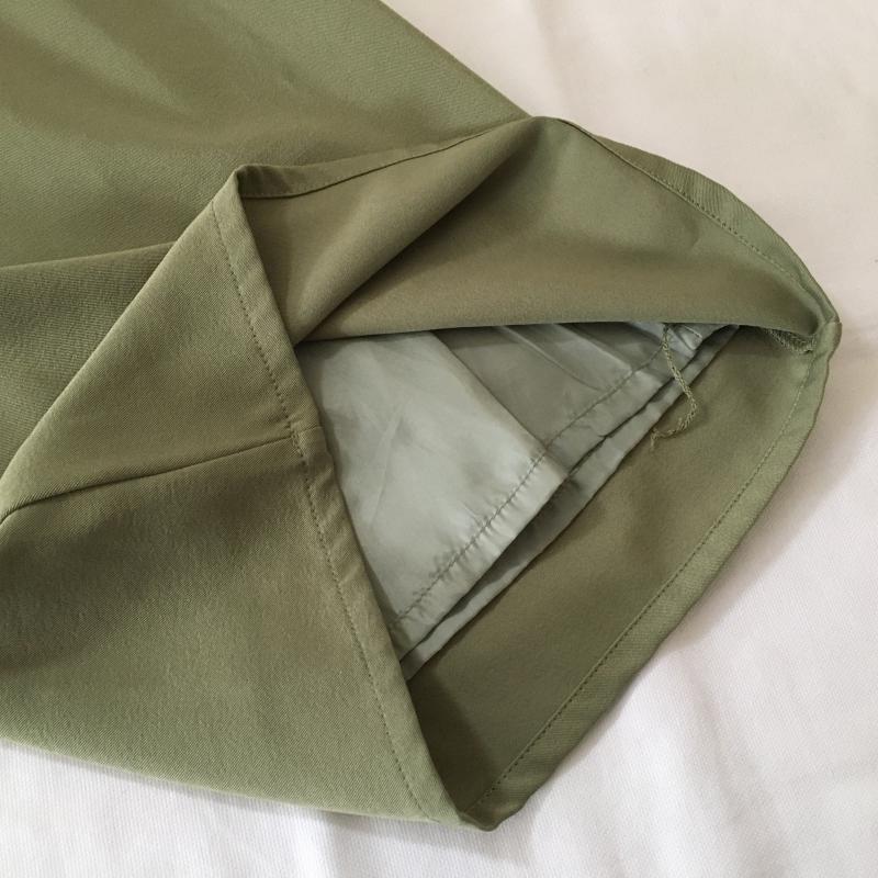 シンプリシテェ Simplicite ボトムス ボトムス ガウチョパンツ 無地 カーキ / カーキ /  レディース USED 古着 中古 10014117