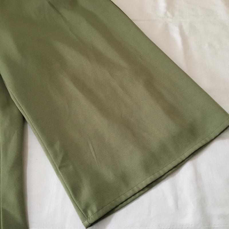 シンプリシテェ Simplicite ボトムス ボトムス ガウチョパンツ 無地 カーキ / カーキ /  レディース USED 古着 中古 10014117