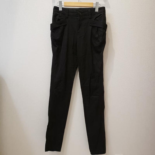 マカフィー MACPHEE パンツ スラックス 34 無地 黒 / ブラック /  レディース USED 古着 中古 10014149