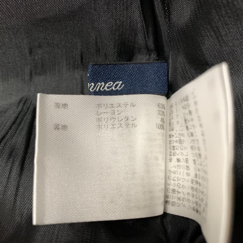 エンネア Ennea スカート ひざ丈スカート 36 無地 黒 / ブラック /  レディース USED 古着 中古 10014249