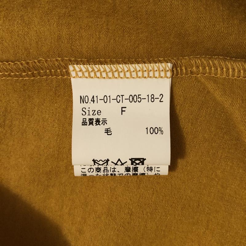 イキ iki カットソー 長袖 FREE 無地 黄 / イエロー /  レディース USED 古着 中古 10014338