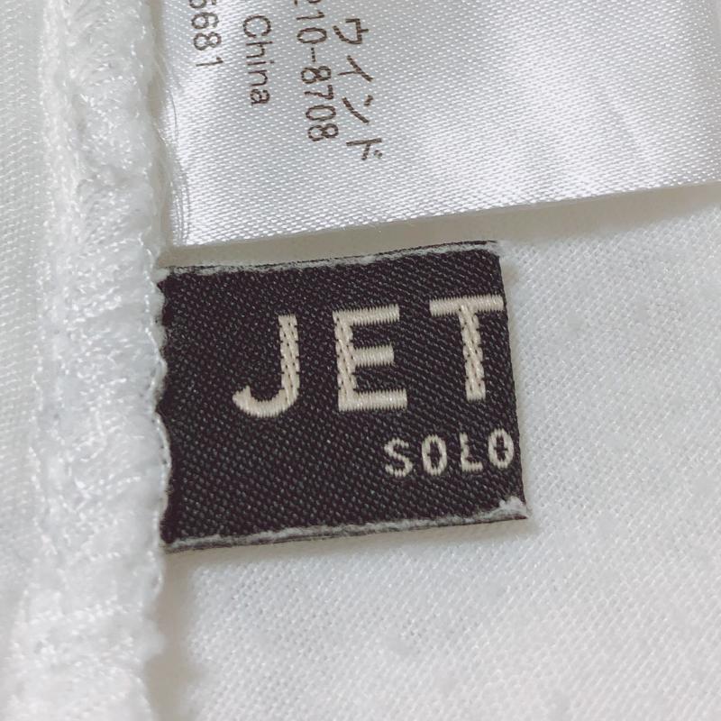 ジェットセット ソロプラス JETSET SOLO PLUS タンクトップ タンクトップ FREE 無地 X 刺繍 白 / ホワイト /  レディース USED 古着 中古 10014401