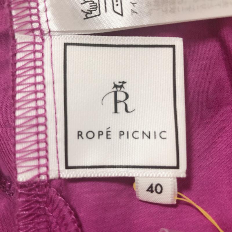 ロペピクニック ROPE' PICNIC タンクトップ タンクトップ 40 無地 紫 / パープル /  レディース USED 古着 中古 10014419