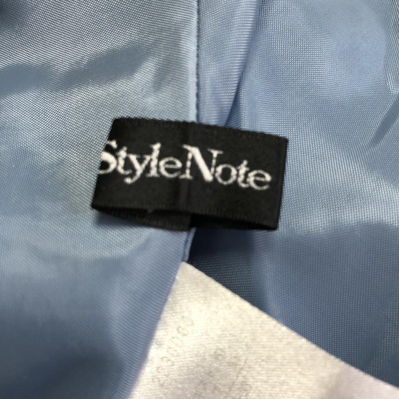 スタイルノート StyleNote スカート ひざ丈スカート コーデュロイフレアスカート 無地 青 / ブルー /  レディース USED 古着 中古 10014446