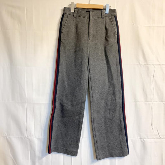 ルール RULe パンツ スラックス 無地 X ストライプ 灰 / グレー / X 青 / ブルー / X 赤 / レッド /  レディース USED 古着 中古 10014581