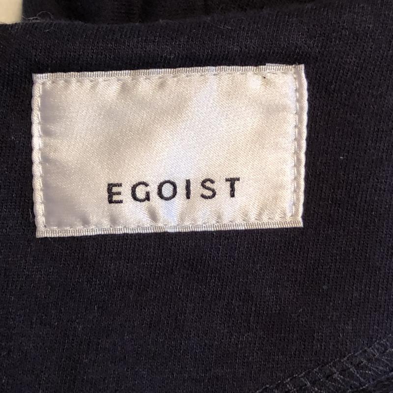 エゴイスト EGOIST チュニック 長袖 無地 紺 / ネイビー /  レディース USED 古着 中古 10014870