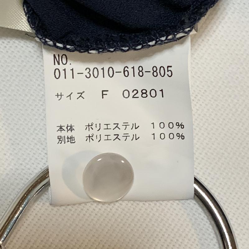 アリシアページボーイ alicia PAGEBOY タンクトップ タンクトップ FREE 花柄 紺 / ネイビー /  レディース USED 古着 中古 10014910