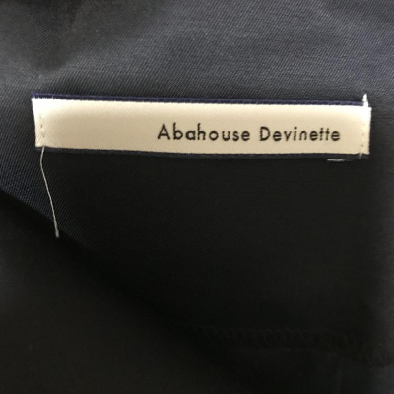 アバハウスドゥウ゛ィネット Abahouse Devinette スカート ひざ丈スカート 36 無地 紺 / ネイビー /  レディース USED 古着 中古 10014981