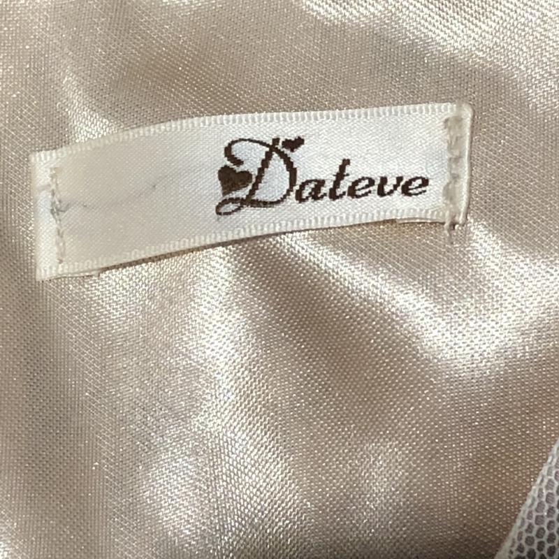 デーティブ Dateve ワンピース ミニスカート FREE 花柄 ベージュ / ベージュ / X 橙 / オレンジ / X 緑 / グリーン /  レディース USED 古着 中古 10015015