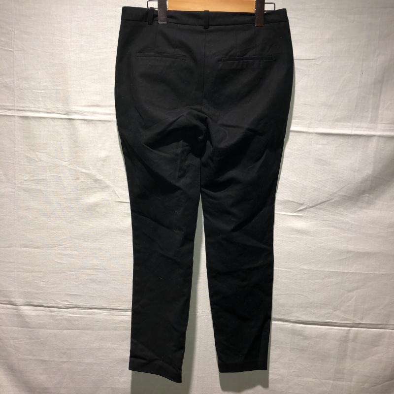 ザラベーシック ZARA BASIC パンツ スラックス 36 無地 黒 / ブラック /  レディース USED 古着 中古 10015038