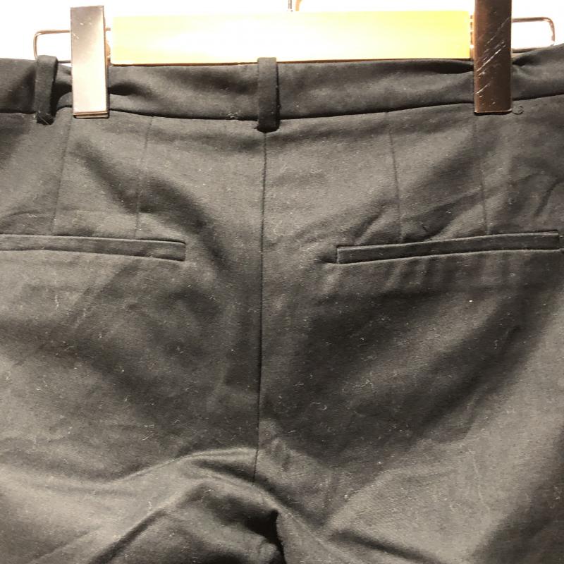 ザラベーシック ZARA BASIC パンツ スラックス 36 無地 黒 / ブラック /  レディース USED 古着 中古 10015038