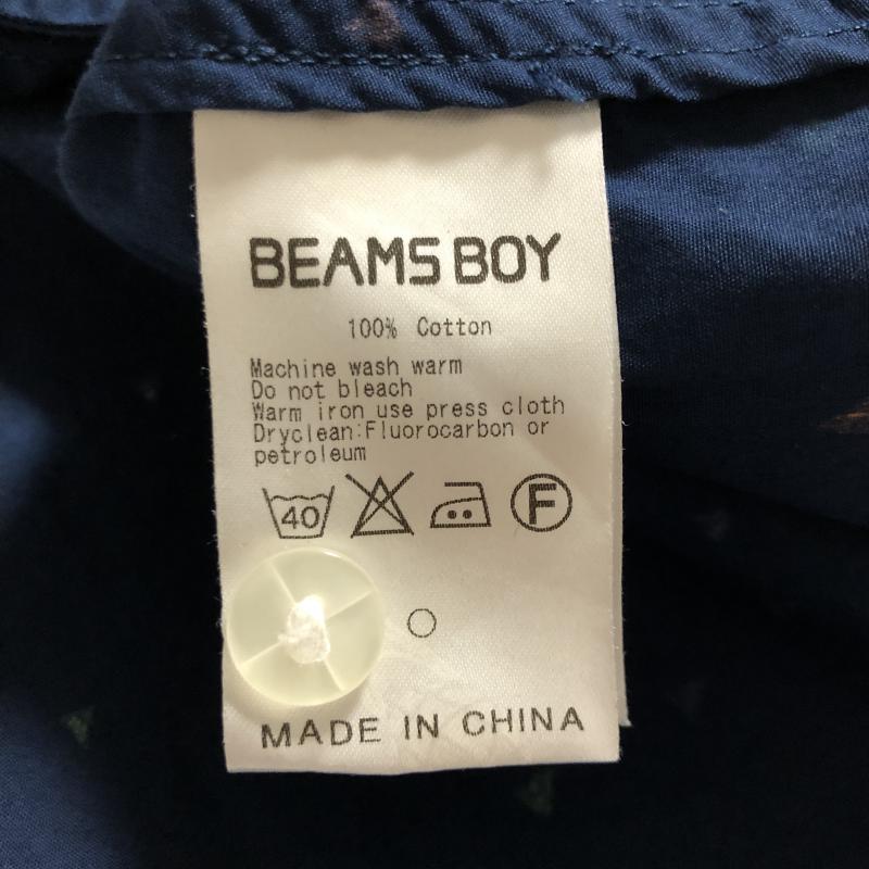 ビームスボーイ BEAMS BOY ワンピース ひざ丈スカート  紺 / ネイビー /  レディース USED 古着 中古 10015102