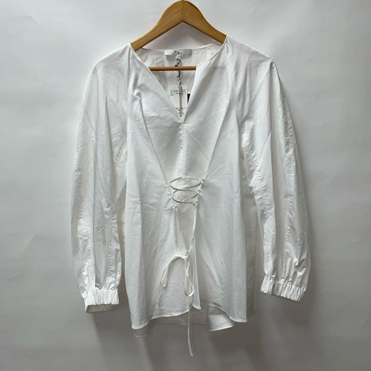 ティビ tibi シャツ、ブラウス 長袖 XS 無地 X  白 / ホワイト /  レディース USED 古着 中古 10015175