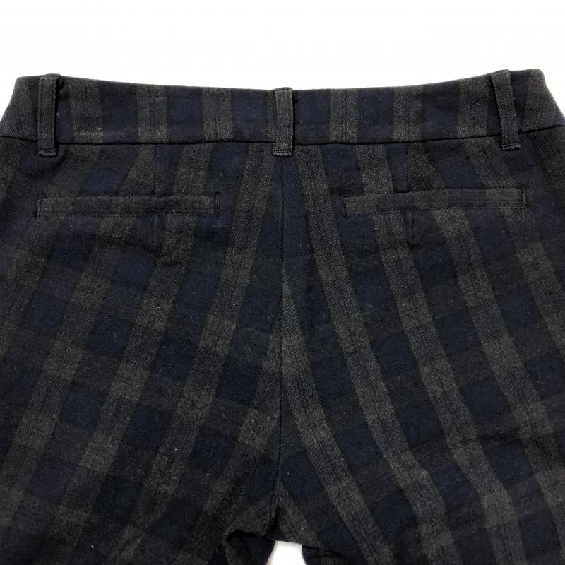 ルール RULe ボトムス ボトムス テーパードパンツ チェック 紺 / ネイビー / X 灰 / グレー /  レディース USED 古着 中古 10015388