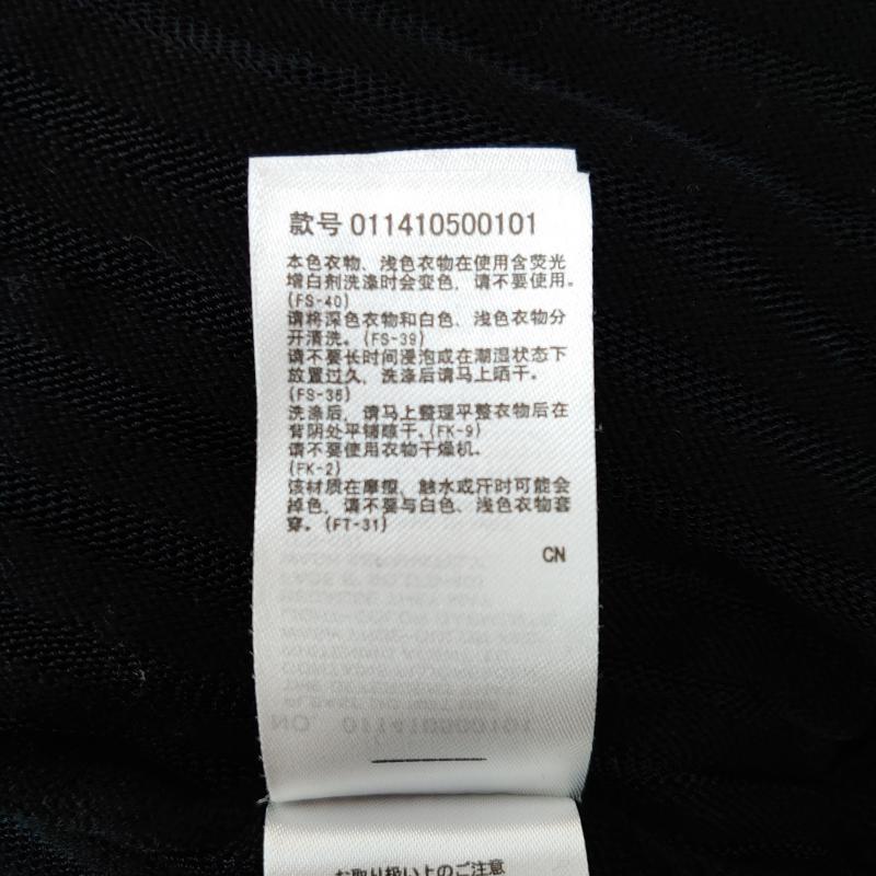 ムルーア MURUA カットソー 長袖 FREE ボーダー柄 黒 / ブラック /  レディース USED 古着 中古 10015406