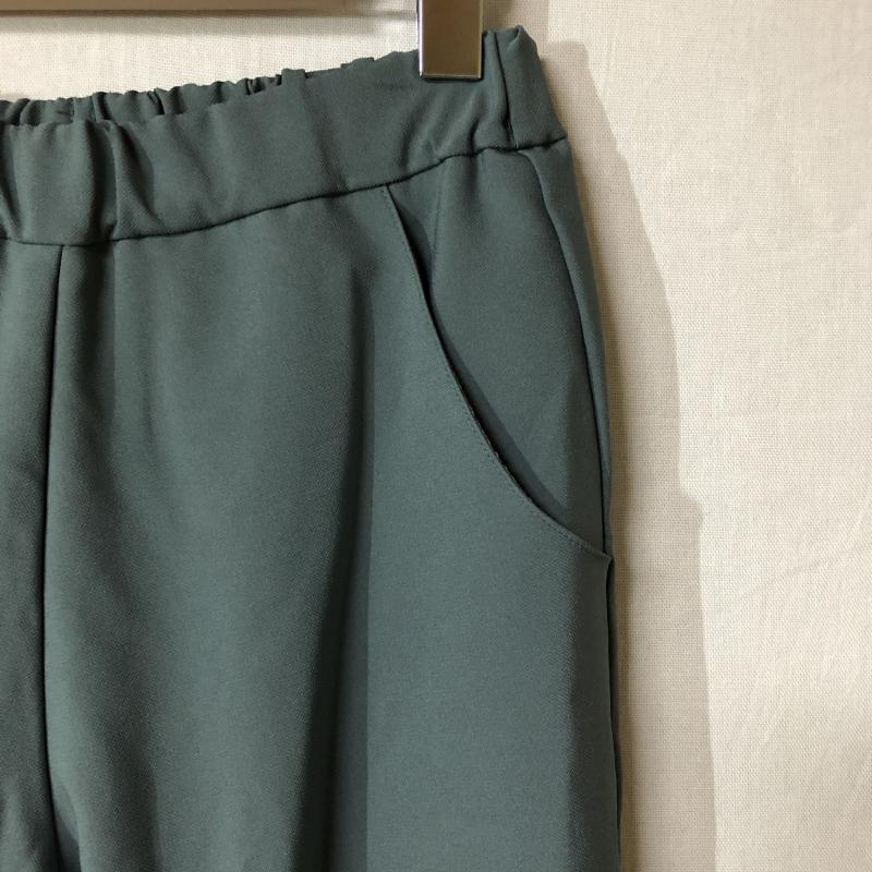 ロージー ROSIEE パンツ スラックス 38 無地 緑 / グリーン /  レディース USED 古着 中古 10015694