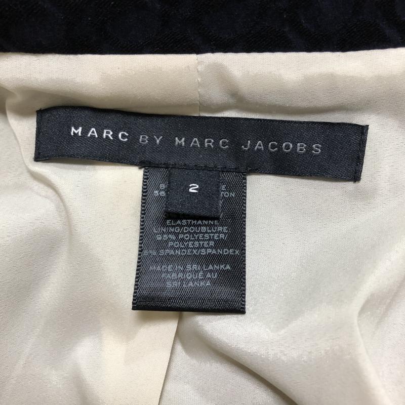 マークバイマークジェイコブス MARC by MARC JACOBS ジャケット、上着 ジャケット、ブレザー 2 総柄 青 / ブルー / X 黒 / ブラック / X 白 / ホワイト /  レディース USED 古着 中古 10015698