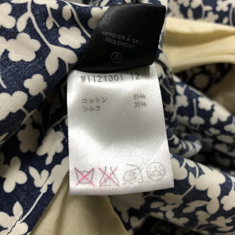 マークバイマークジェイコブス MARC by MARC JACOBS ワンピース ロングスカート S 総柄 白 / ホワイト / X 紺 / ネイビー /  レディース USED 古着 中古 10015705