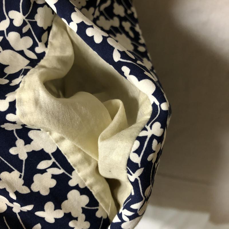 マークバイマークジェイコブス MARC by MARC JACOBS ワンピース ロングスカート S 総柄 白 / ホワイト / X 紺 / ネイビー /  レディース USED 古着 中古 10015705
