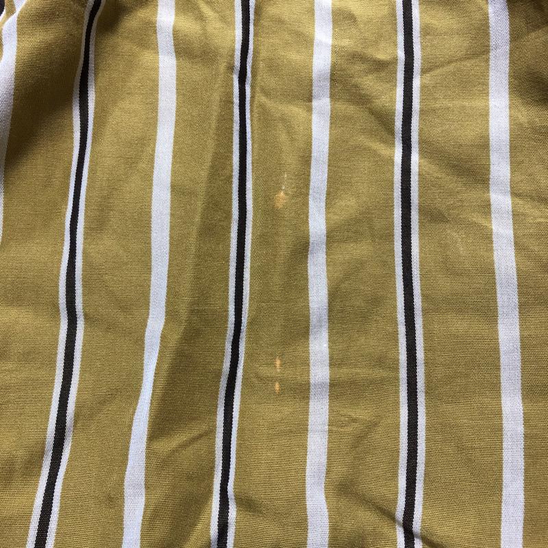 ザラティーアールエフ ZARA TRF ボトムス ボトムス スカーチョ/ガウチョパンツ S ボーダー柄 黄 / イエロー / X ベージュ / ベージュ / X 茶 / ブラウン /  レディース USED 古着 中古 10015724