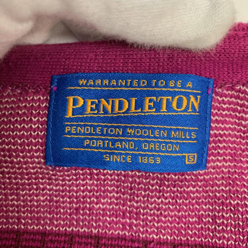 ペンドルトン PENDLETON ベスト ベスト S 無地 X  紫 / パープル / X 橙 / オレンジ /  メンズ USED 古着 中古 10015960