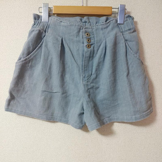 ミスティウーマン mysty woman パンツ ショートパンツ デニム M 無地 青 / ブルー /  レディース USED 古着 中古 10015993