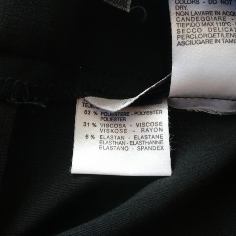 スポーツマックス SPORTMAX パンツ スラックス 42 無地 黒 / ブラック /  レディース USED 古着 中古 10016042