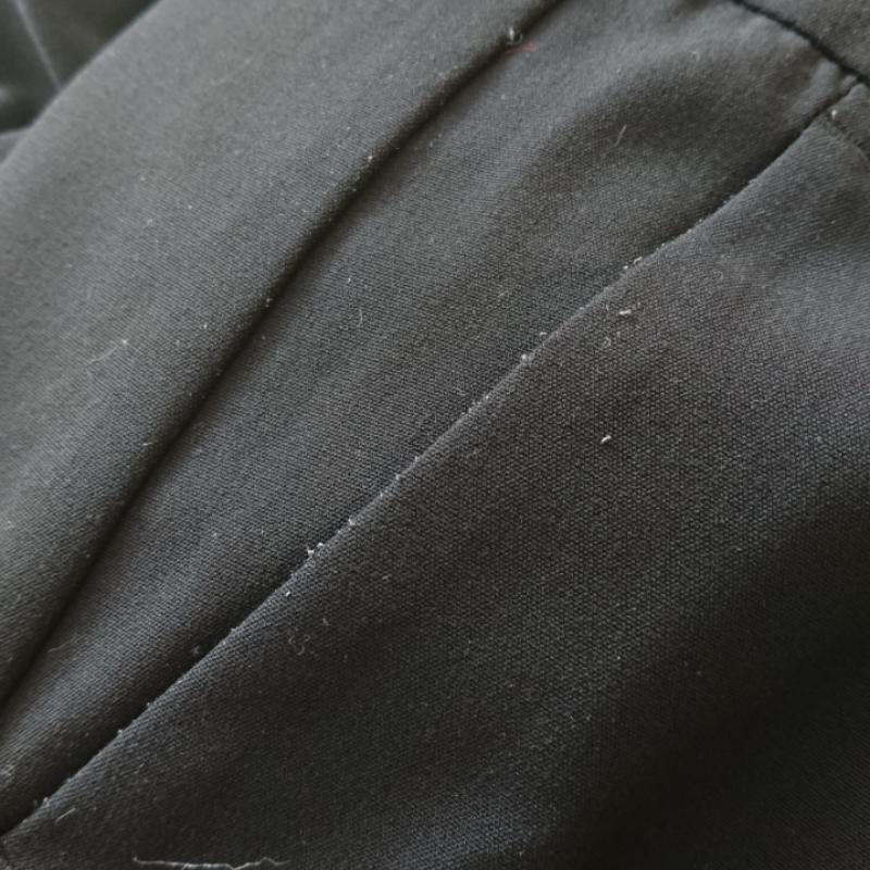 スポーツマックス SPORTMAX パンツ スラックス 42 無地 黒 / ブラック /  レディース USED 古着 中古 10016042