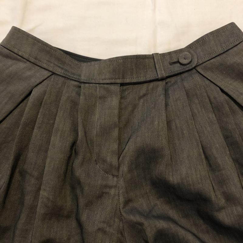 マッキントッシュフィロソフィー MACKINTOSH PHILOSOPH パンツ キュロット 36 無地 灰 / グレー /  レディース USED 古着 中古 10016149