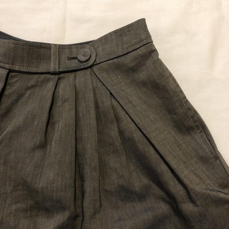 マッキントッシュフィロソフィー MACKINTOSH PHILOSOPH パンツ キュロット 36 無地 灰 / グレー /  レディース USED 古着 中古 10016149