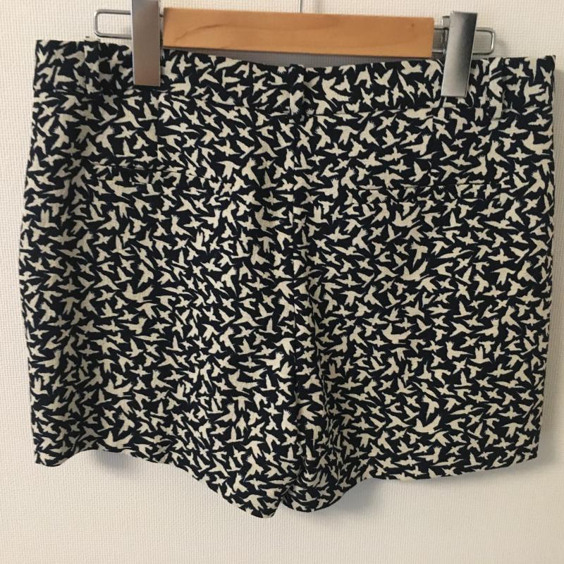 ザラベーシック ZARA BASIC パンツ ショートパンツ S  X 総柄 黒 / ブラック / X 白 / ホワイト /  レディース USED 古着 中古 10016298