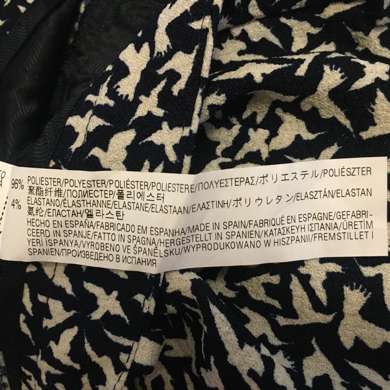 ザラベーシック ZARA BASIC パンツ ショートパンツ S  X 総柄 黒 / ブラック / X 白 / ホワイト /  レディース USED 古着 中古 10016298