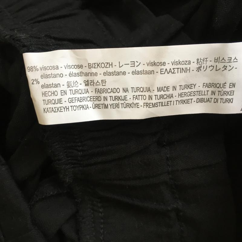 ベルシュカ Bershka パンツ ショートパンツ S 無地 黒 / ブラック /  レディース USED 古着 中古 10016325