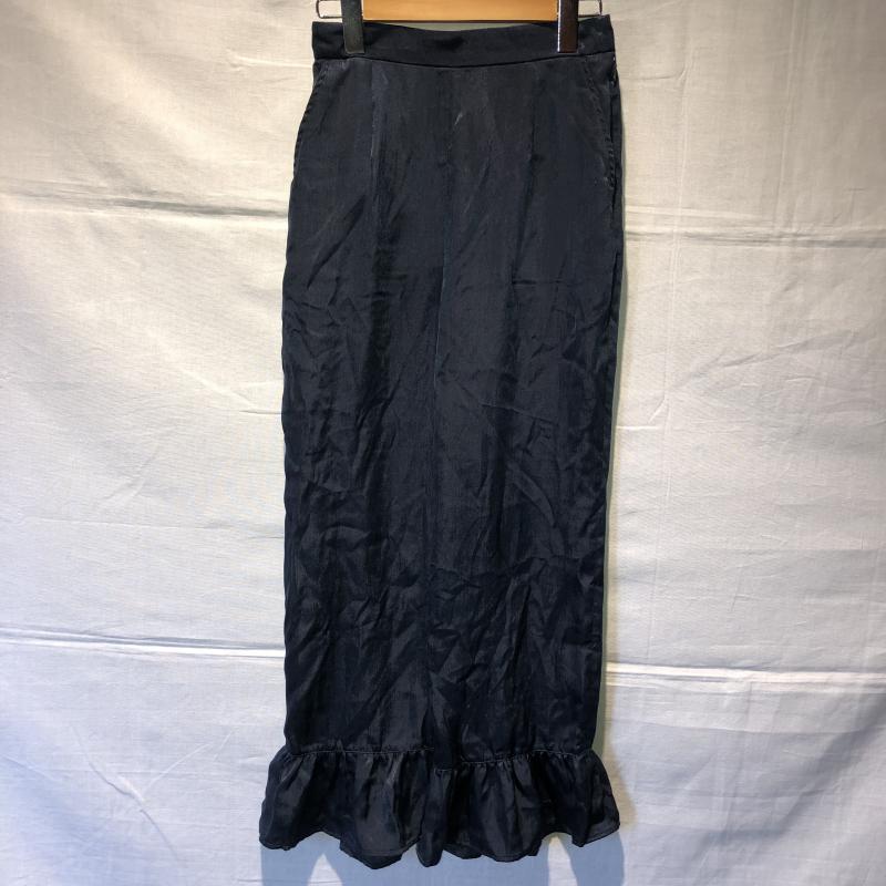 スライ SLY パンツ スラックス 1 無地 紺 / ネイビー /  レディース USED 古着 中古 10016426