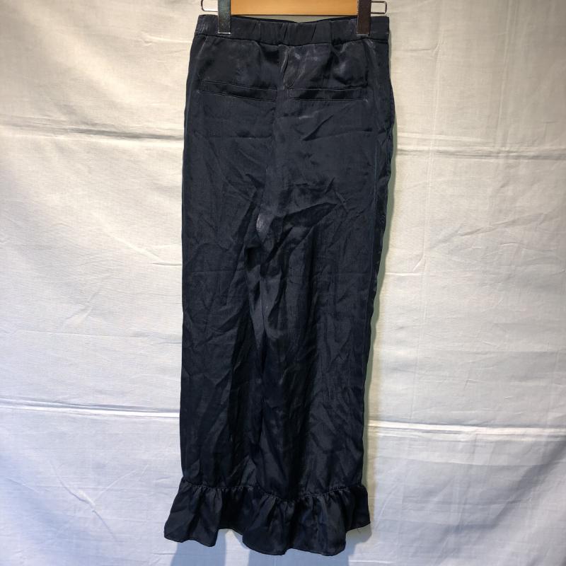 スライ SLY パンツ スラックス 1 無地 紺 / ネイビー /  レディース USED 古着 中古 10016426