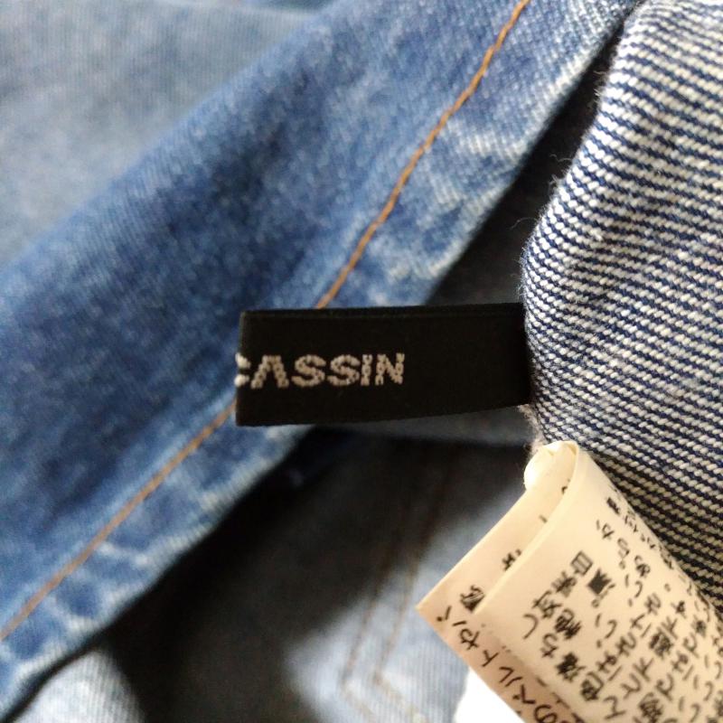 レイカズン Ray Cassin スカート ひざ丈スカート デニムスカート 2 無地 インディゴ / インディゴ /  レディース USED 古着 中古 10016624