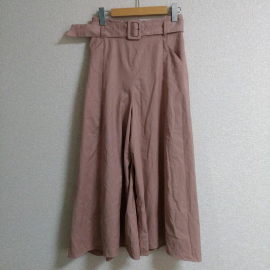 ディスコート Discoat ボトムス ボトムス スカンツ/ワイドパンツ M 無地 桃 / ピンク /  レディース USED 古着 中古 10016630
