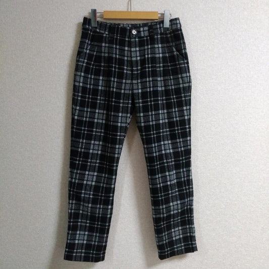チャオパニック CIAOPANIC ボトムス ボトムス S チェック 黒 / ブラック / X 灰 / グレー /  レディース USED 古着 中古 10016636