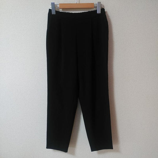 ロペピクニック ROPE' PICNIC ボトムス ボトムス ストレートパンツ 36 無地 黒 / ブラック /  レディース USED 古着 中古 10016743