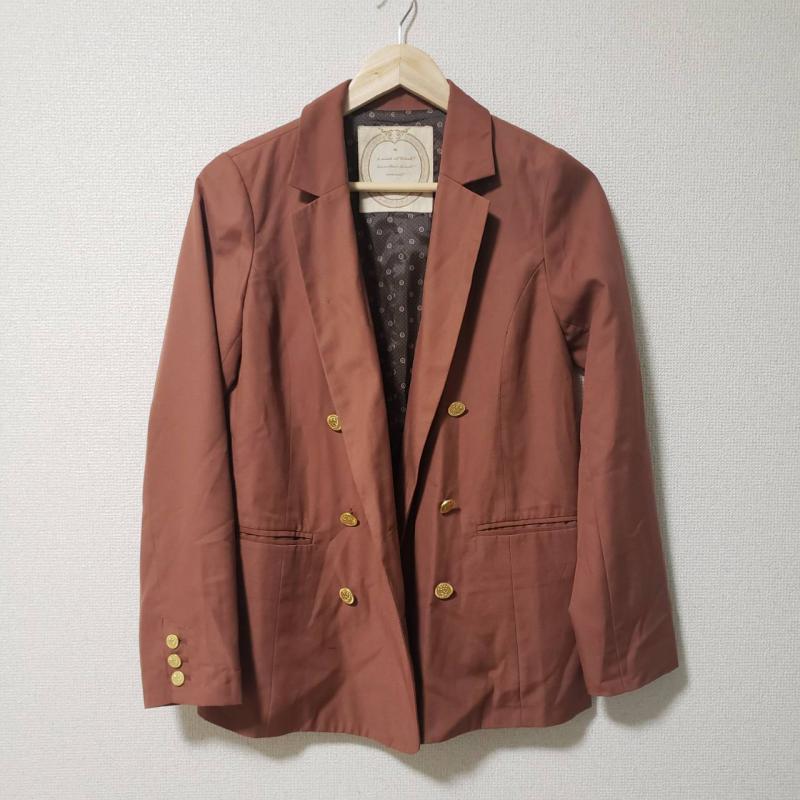 オリーブデオリーブ OLIVE des OLIVE ジャケット、上着 ジャケット、ブレザー M 無地 茶 / ブラウン /  レディース USED 古着 中古 10016811