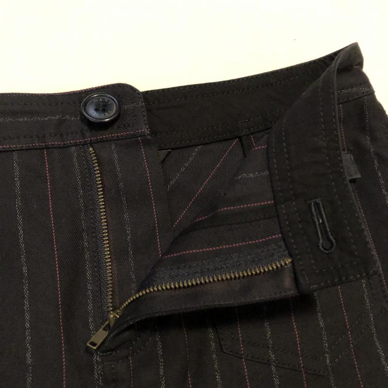マークジェイコブス MARCJACOBS スカート ひざ丈スカート 2 ストライプ 黒 / ブラック / X 桃 / ピンク / X 白 / ホワイト /  レディース USED 古着 中古 10016988