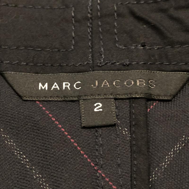 マークジェイコブス MARCJACOBS スカート ひざ丈スカート 2 ストライプ 黒 / ブラック / X 桃 / ピンク / X 白 / ホワイト /  レディース USED 古着 中古 10016988